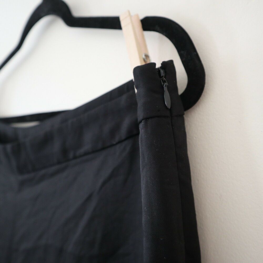 NWT Natori Size 14W Sanded Twill Silky Slack Pants Black Flat Front MSRP $238 - Picture 6 of 10